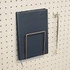 P25 Perforated Board Notebook Stand, 1 Piece, # Hook, Pegboard,