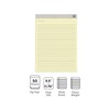 TRU RED TR57381 Notepads, 8.5-Inch x 11.75-Inch, Wide Ruled, Canary,