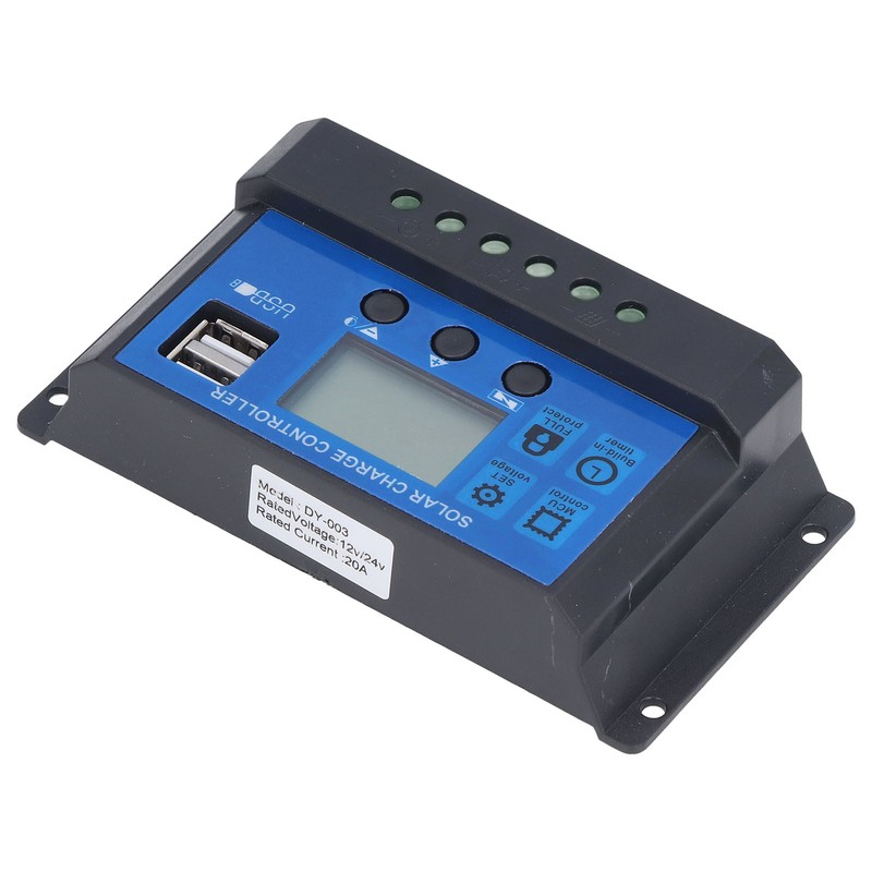 Solar Charge Controller LCD Automatic Identification with 5V Smart 2