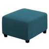 ADPON Square Ottoman Covers Ottoman Slipcovers Folding Storage Stool Protector