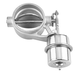 Aramox Exhaust Control Valve, Universal Car Exhaust Control Valve 2.5" Fits 63mm D Pipe Vehicle Accessory (Open)