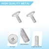 luxlead 2 PCS Lower Engine Cover Bolt Pin Screws Set