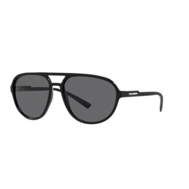 Dolce & Gabbana Mens DG6150 Matte Black/Dark Grey Polar One Size One Size