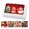 XINHPKGG 20 pcs Cookie Boxes 8x5x2 Inch: Bakery Boxes with