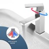 Turnaroundtech Basin Tap Stainless Steel Single Handle Cold and Hot