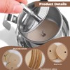 200Pcs High Density Coffee Filters Papers Easy Convenient Unbleached Wood
