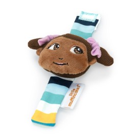 Little Muffincakes Zhara Wrist Rattle, Wearable Baby Toy for Wrist or Ankle, Age Newborn+