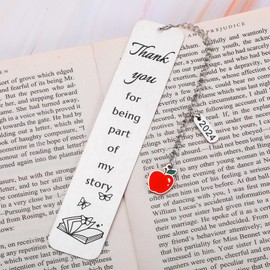 Teacher Appreciation Gifts, Teacher Gifts Bookmarks, Best Teacher Gift, End of Year Teacher Gifts, Teacher Retirement Gifts for Women Men, First Day of School Birthday Teacher Christmas Valentine gift