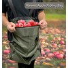 FCOUIID Harvest Apple Picking Bag - Waterproof 600D Fruit Storage