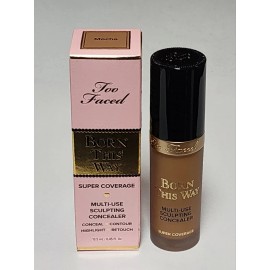 Too Faced Mocha Born This Way Multi Use Sculpting Concealer Full Size New