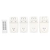 Smart Switch Socket with Remote Control Wireless Power Outlet Set