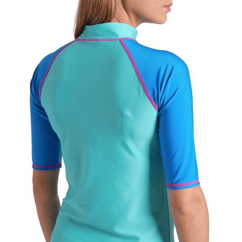 ARENA Maglia a Maniche Corte da Donna Graphic con Protezione