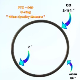 LIBERTY SEALS SPX1485B6  For Elbow Union O-ring Fits Hayward®  PTK-049     5-PACK