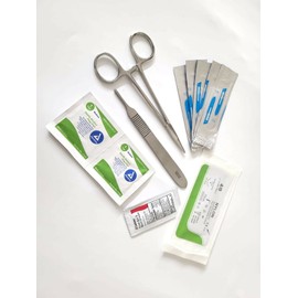 MD Advanced Surgical Suture Kit, First Aid Medical Travel Trauma Pack