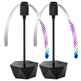 TMACTIME 2Packs Fly Fans for Tables Repellent Indoor Outdoor Soft Fan Blades Picnic NEW