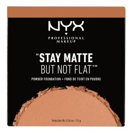 Base de maquillaje en polvo NYX Professional Makeup Base Maquillaje En Polvo Stay Matte But Not Flat tono chestnut - 7.5g