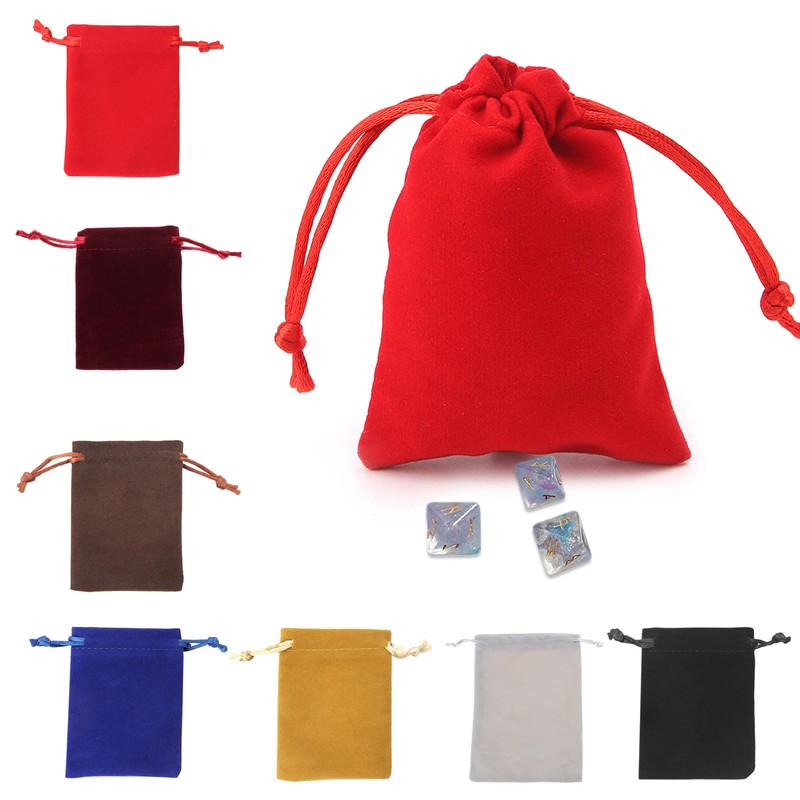 YAPAILANG Board Game Storage Bag Drawstring Card Deck Toy Jewelry