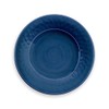 Tarhong PVL1085SRCNB Crackle Salad Plate, 8.7 inches (22 cm), Indigo