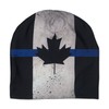 HJKLONE Thin Blue Line Canada Flag Beanie Skull Cap Soft