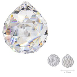 Crystal Sun Catcher Set 10 Pieces for Hanging Window Decoration Forest Village Feng Shui Rainbow Crystals Easter Decoration Mobile Set-F High Lead Crystal