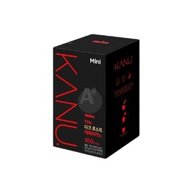 Kanu 카누 미니 콜롬비아 다크로스트 아메리카노 100T 커피 Kanu Mini Colombia Dark Roast Americano 100T Coffee