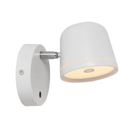 Aisilan Modern Wall Sconce LED Dimmable Wall Light with Switch Touch,12W Hard-Wired Wall Mounted Lamps for Bedside Hallway Living Room Bedroom CRI 97 （White）