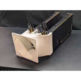 Nvidia CMP100 - 210 Dual Cooling Shroud 120mm fan - 70mm Spacing