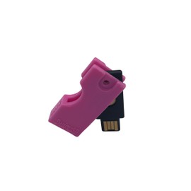 Designz3D Yubikey Protector Flip Case Keychain Holder (5 NFC / 5C NFC) (Pink, 5 NFC)