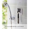 Yamazaki 5953 Film Hook, Shaver Holder, White, Approx. W 2.4