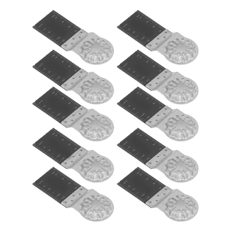 10Pcs Oscillating Saw Blades Carbide HSS Metal Quick Release for