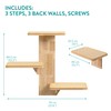 Navaris Cat Accessories Wall - Mounted Cat Tree with 3