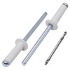 SKIR'CO Pack of 350 blind rivets painted 4.0 x 14