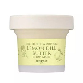 Skin Food 스킨푸드 푸드 마스크 120g Skin Food Food Mask 120g [Lemon Dill Butter Food Mask (+ Brush)]