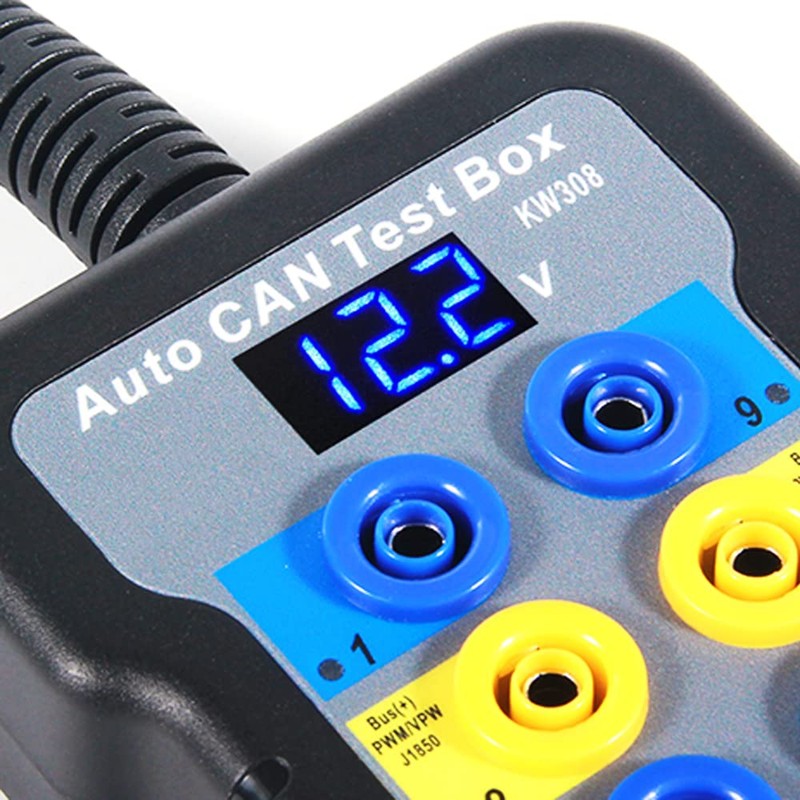 luumeiy OBD2 Breakout Box Powerful OBDII Protocol Detector, 16 Pin