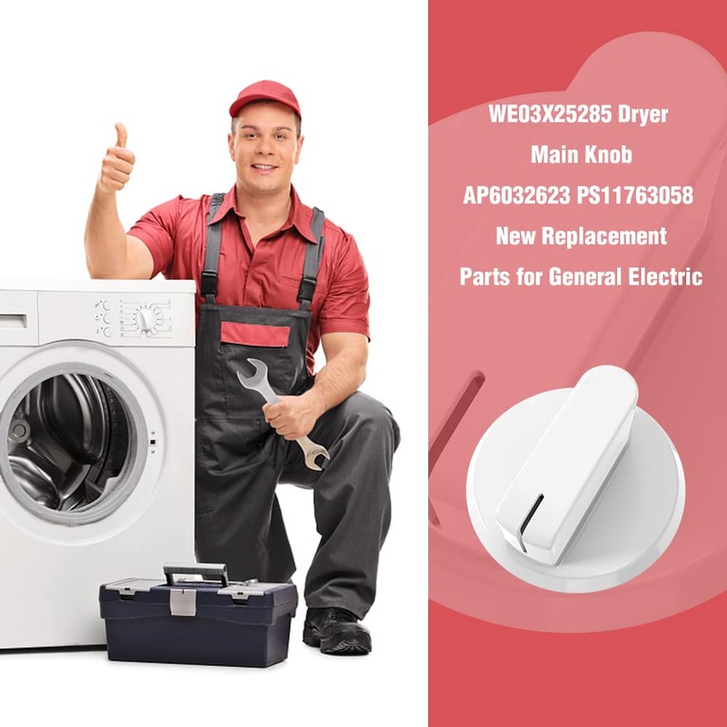 Osyyhe WE03X25285 Dryer Timer Control Knob Compatible with GE Hotpoint