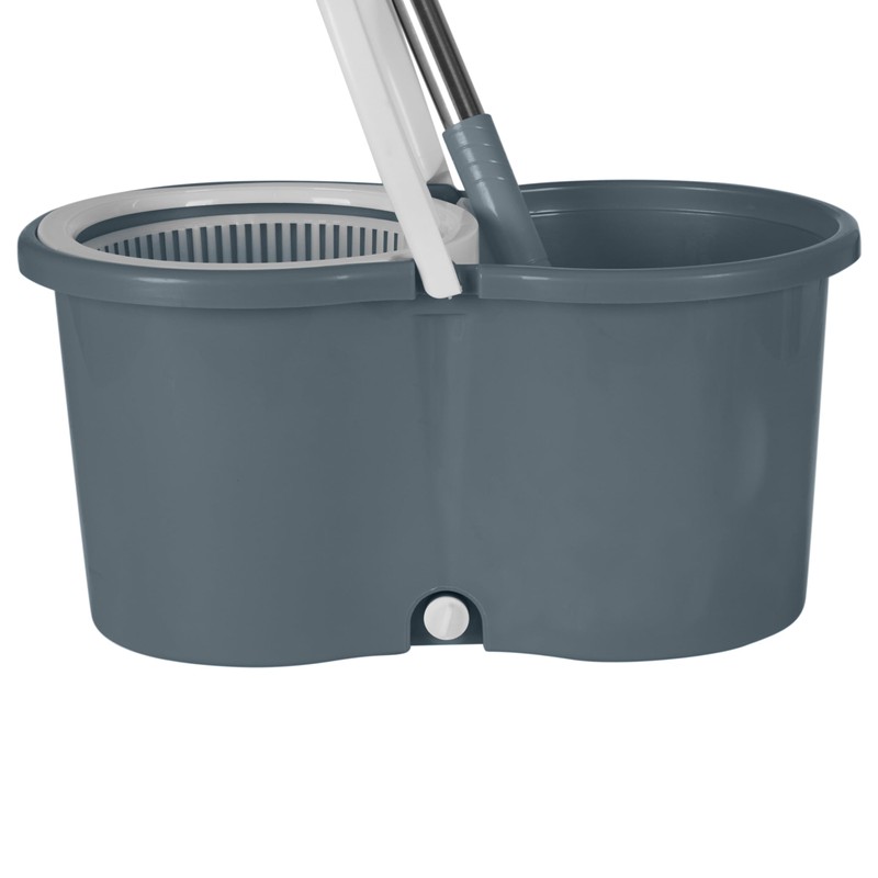 Simplify Self Wringing Spinner Mop | 1 Bucket with Spinning