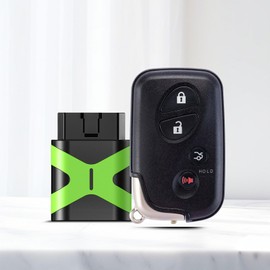 BestKeys Gain Smart Key Fob by Yourself Replacement for Lexus 2009-2012 IS250 IS350 GS350 LS460 ES350 2008-2012 GS460 Smart Remote Keyless Fob FCC ID: HYQ14AAB Transmitter 271451-3370