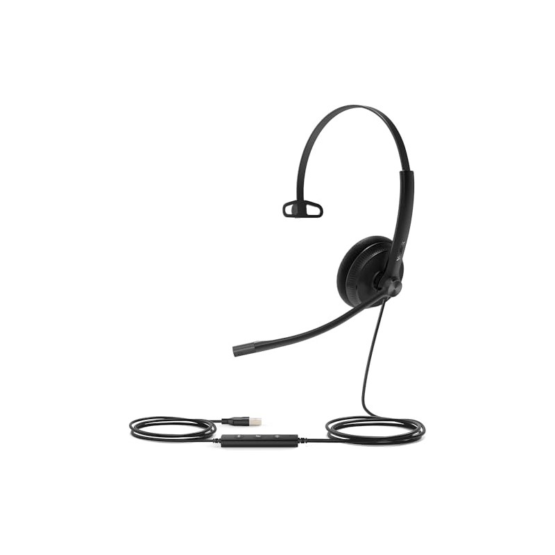 Yealink Telefonia Yealink UH34 Lite Mono UC USB Headset Black