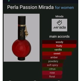 mirada Original Arabic Perfume Perla Passion 3.4 Fl/oz ( Free Shipping)