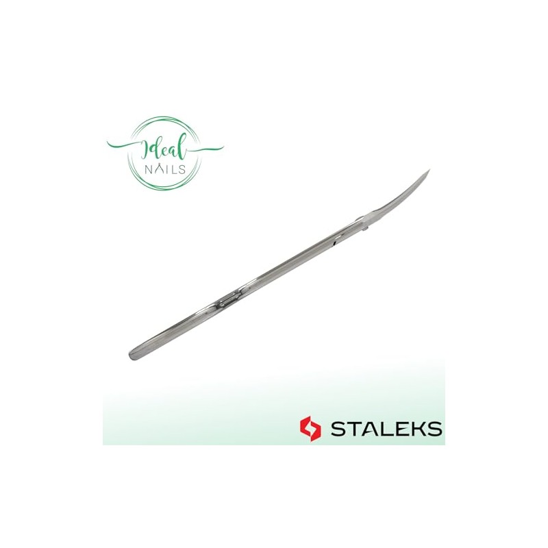 STALEKS UNIQ SQ-10/3 - Tijeras para cutículas (hoja curvada clásica)