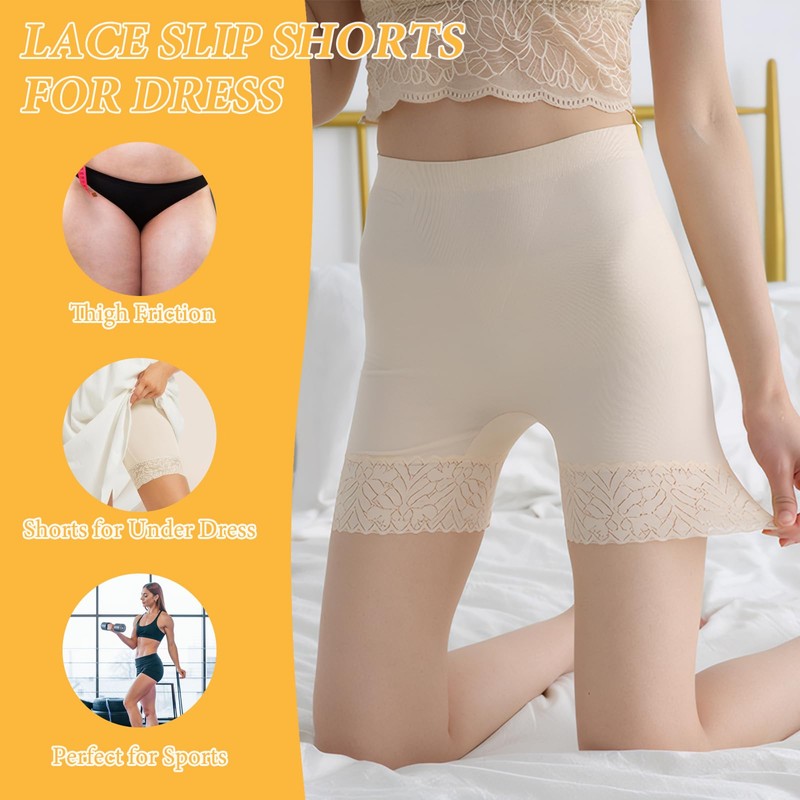 Katslyn Chub Rub Shorts Women 3 Pack,Anti Chafe Shorts Women