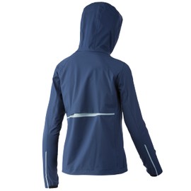 HUK Women's Pursuit Waterproof & Wind Resistant Zip Jacket, Sargasso Sea, Medium