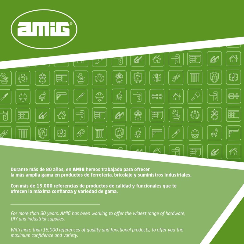 Amig - Universal Hose Adapter | With Stainless Steel Butterfly