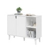 Panana Kitchen Buffet Cabinet Storage Sideboard with 2 Doors 2