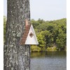 Swiss Chalet Bird House – Pure Copper Roof by Good