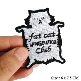 BPA Pack of 3 Cat Sew-On Patches, Iron-On Patches, Iron-On Patches