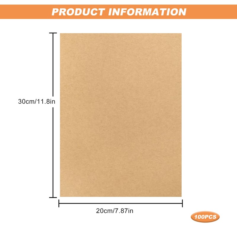 Parchment Paper for Baking Sheets 100pcs Non Stick Parchment Baking