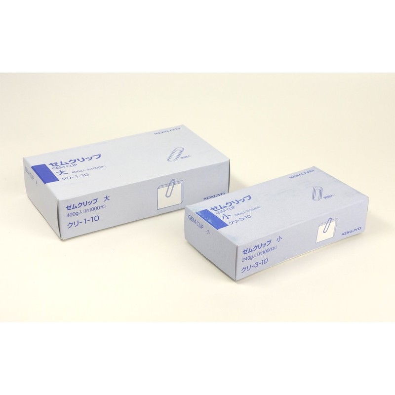 コクヨ ゼムクリップ 小 約1000本入り クリ-3-10