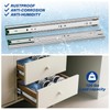 Ubisin 22 Inch Soft Close Drawer Slides Full Extension Ball