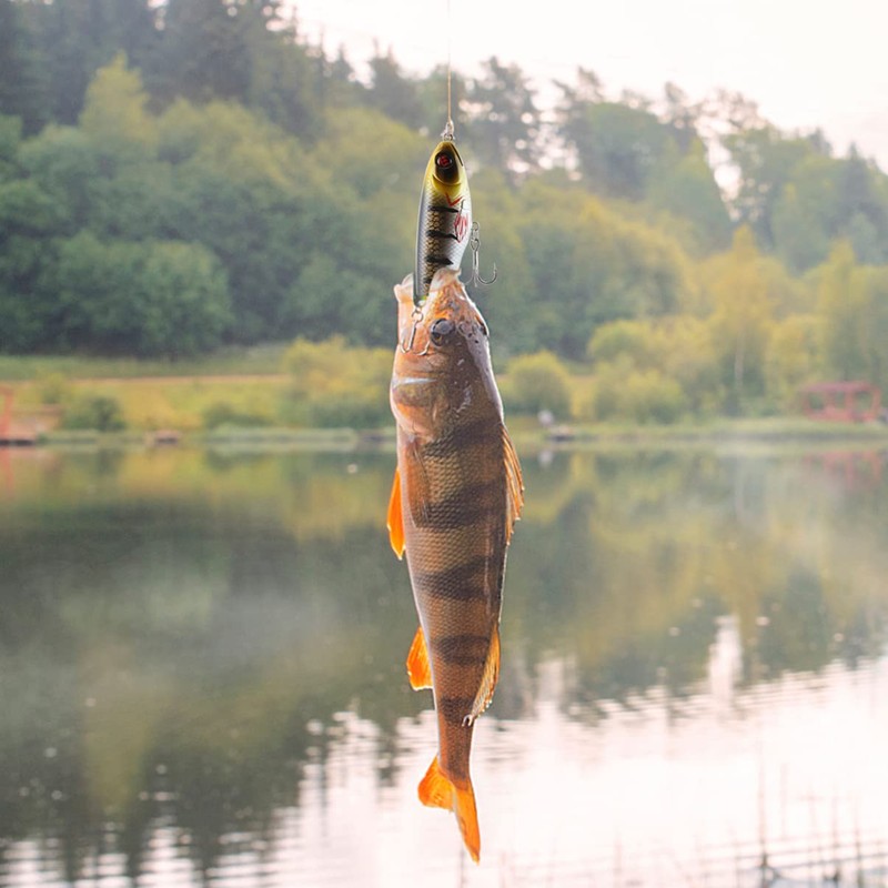 BESPORTBLE 2pcs Realistic Simulation Bait Propeller Lure Bait Hard for